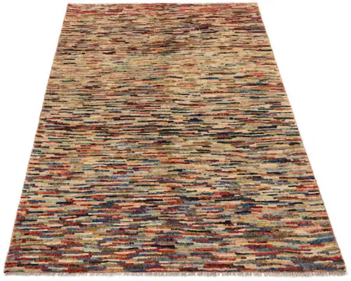 morgenland Wollteppich »Streifen Multicolore 173 x 119 cm«, rechteckig günstig online kaufen