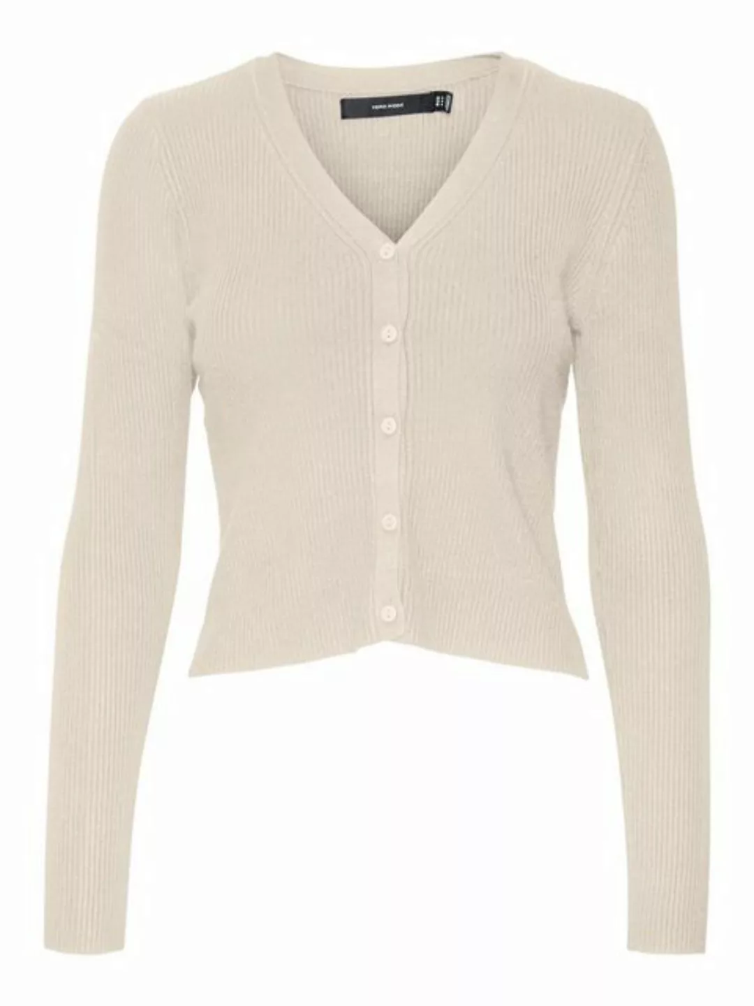 Vero Moda Strickjacke "VMGLORY RIB LS V-NECK CARDIGAN GA NOOS" günstig online kaufen