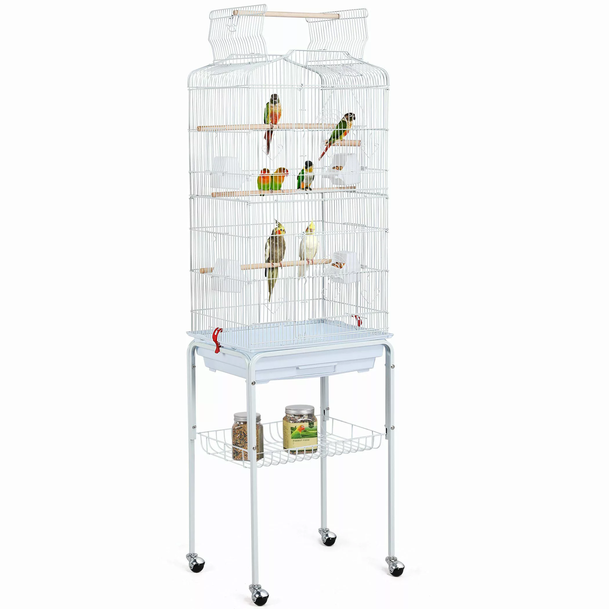 Yaheetech Vogelkäfig, Vogelbauer Vogelvoliere Käfig Vogelhaus günstig online kaufen