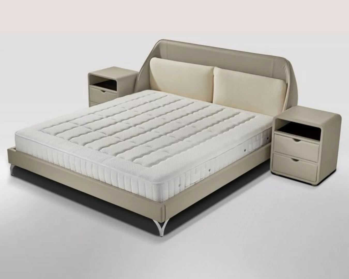 WohnenRoyal Boxspringbett Boxspringbett Royal66 Premium - Velourstoff 140 x günstig online kaufen