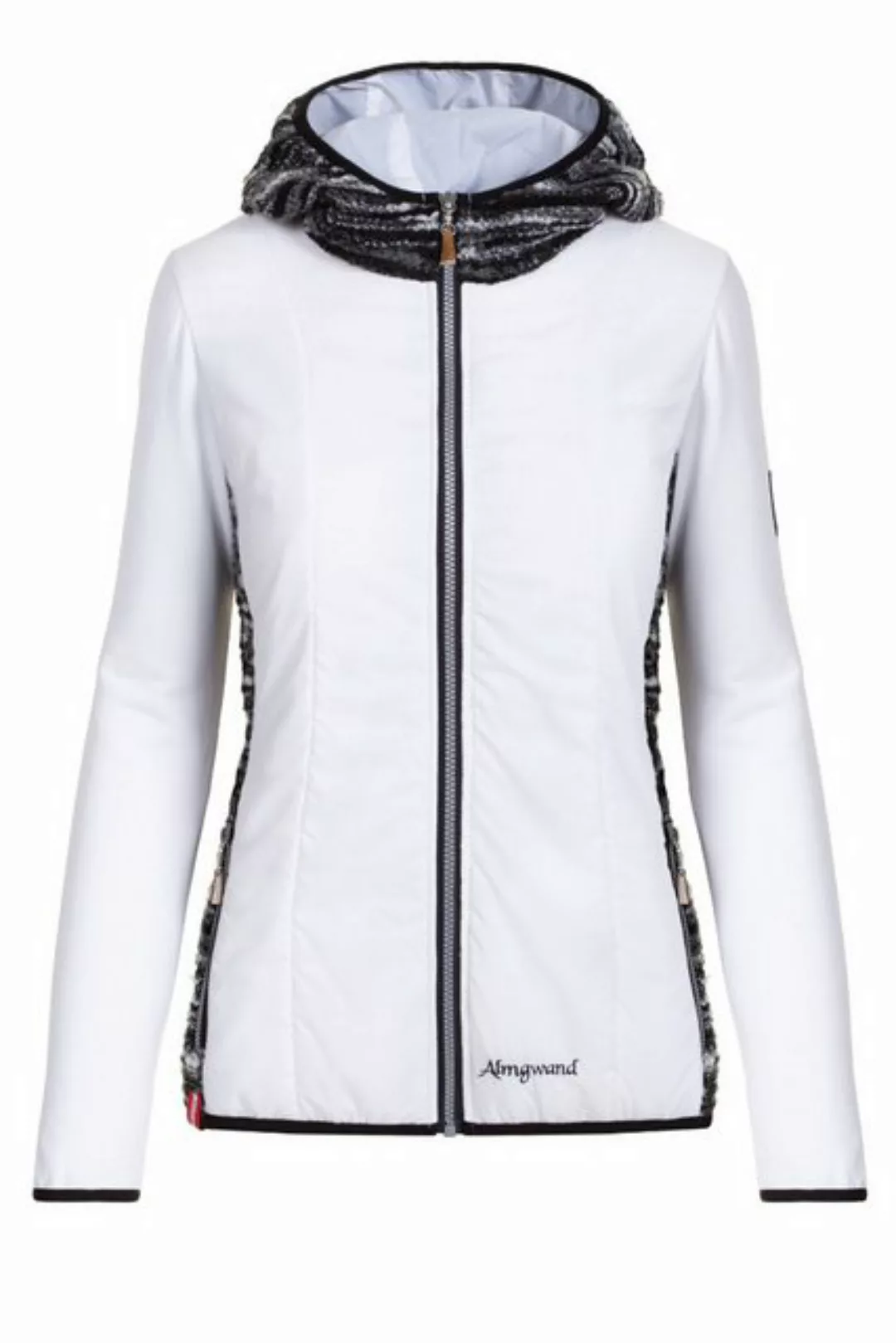 Almgwand Outdoorjacke Outdoorjacke Damen - EISKARSPITZE - weiß/schwarz günstig online kaufen