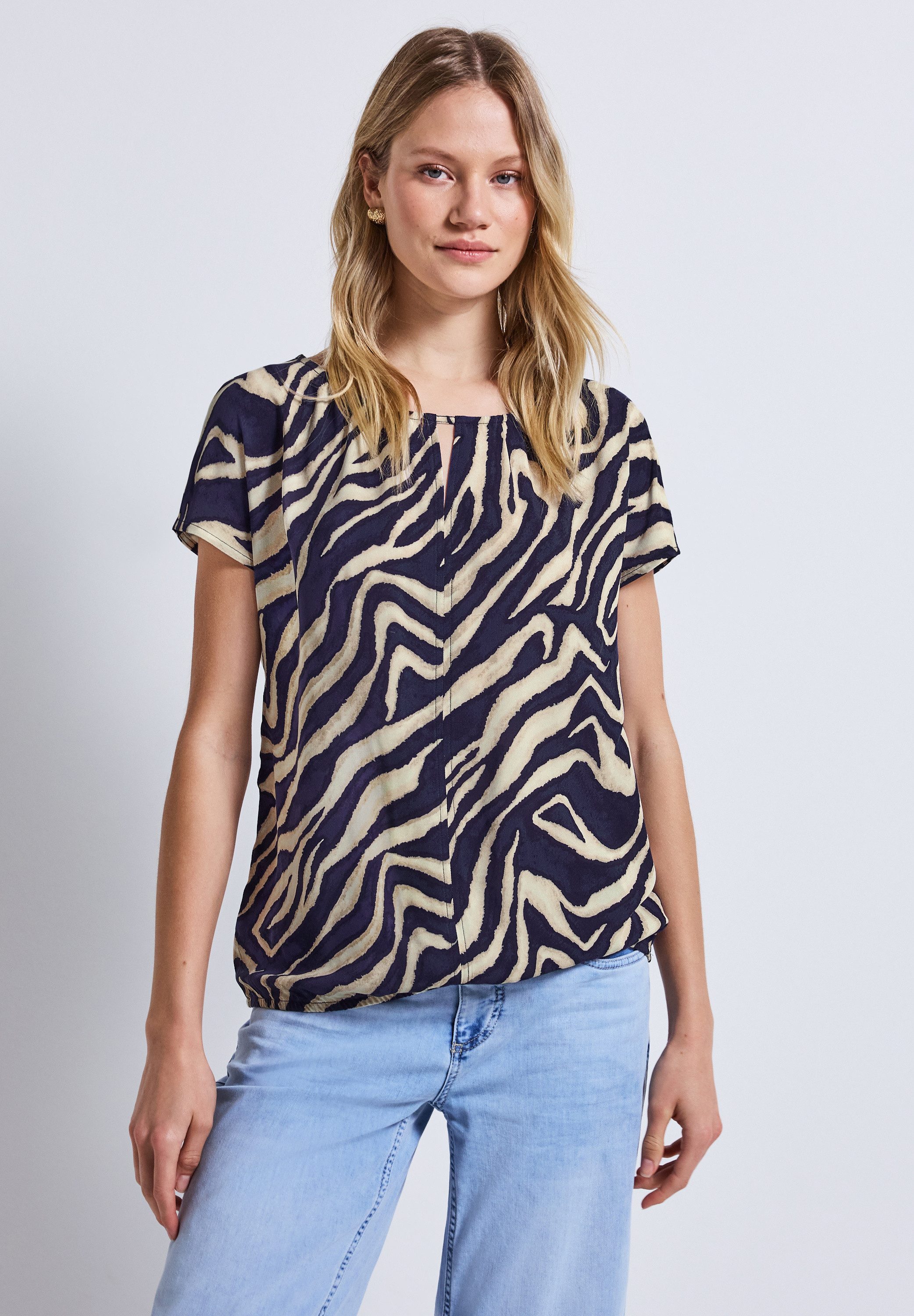 STREET ONE T-Shirt, aus softer Viskose günstig online kaufen