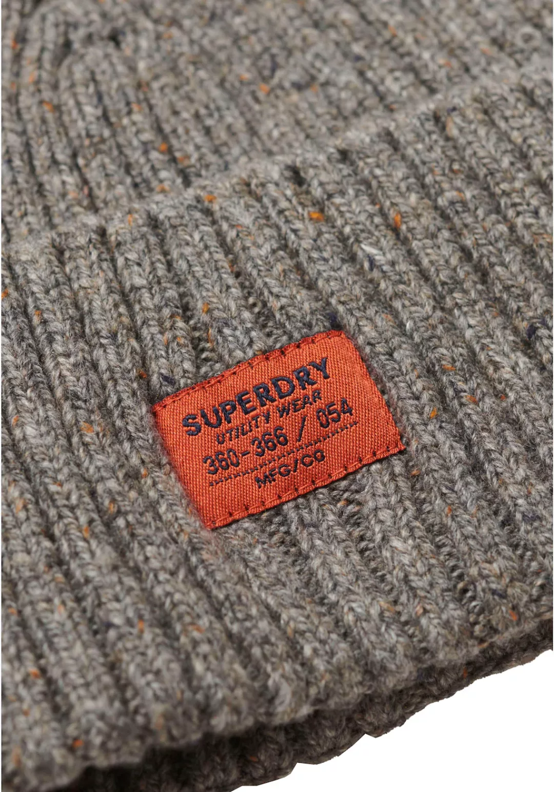 Superdry Beanie "WORKWEAR NEP KNITTED BEANIE" günstig online kaufen