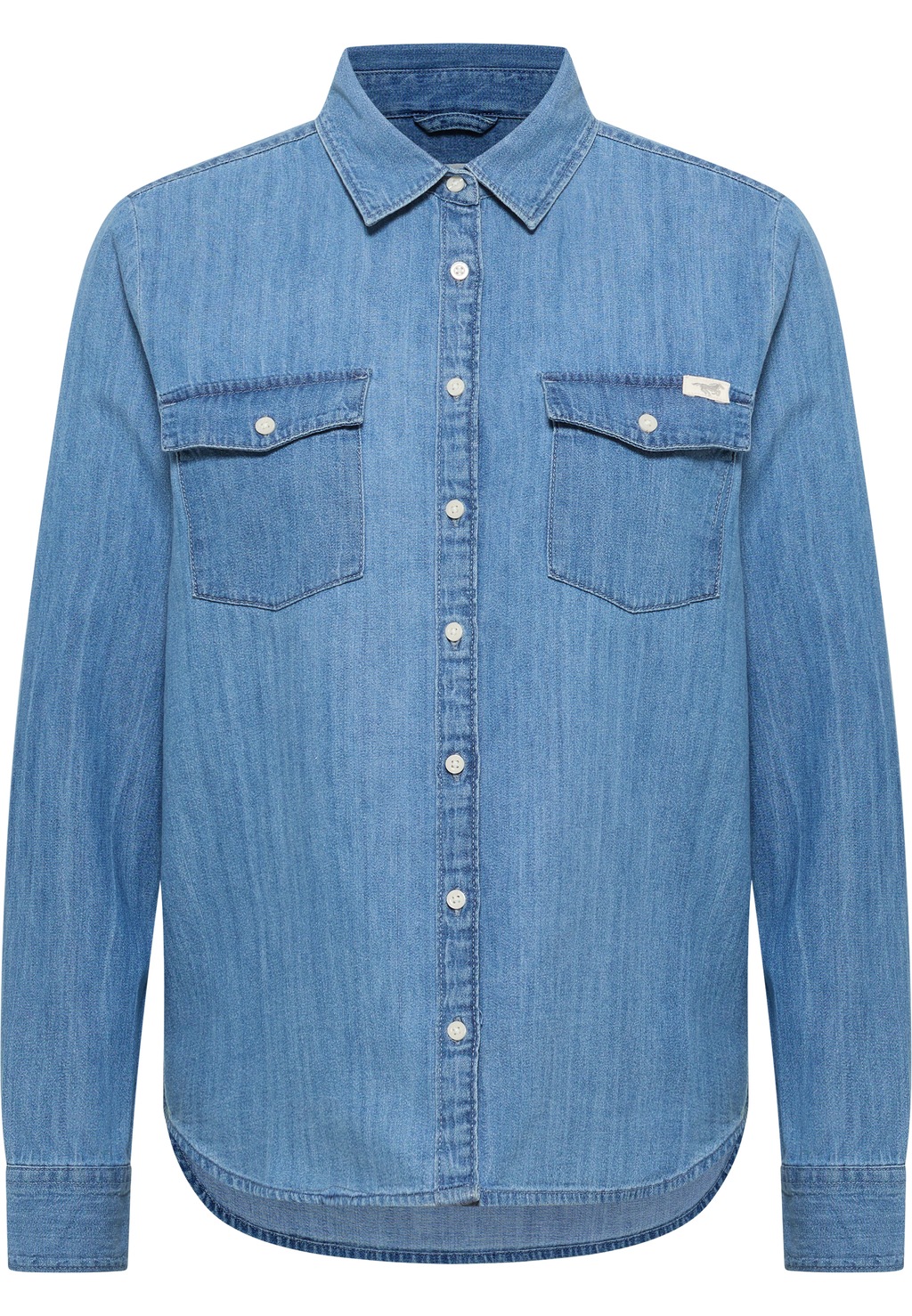 MUSTANG Hemdbluse "Damen Style Sedana Basic Shirt" günstig online kaufen