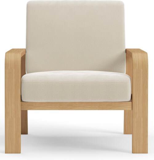 sit&more Sessel "Kolding", Armlehnen aus Buchenholz in natur, verschiedene günstig online kaufen