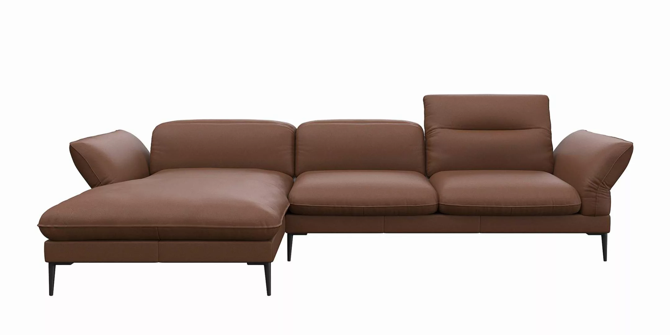 FLEXLUX Ecksofa »Salino, Funktionssofa mit Recamiere, Relaxsofa, Ecksofa«, günstig online kaufen