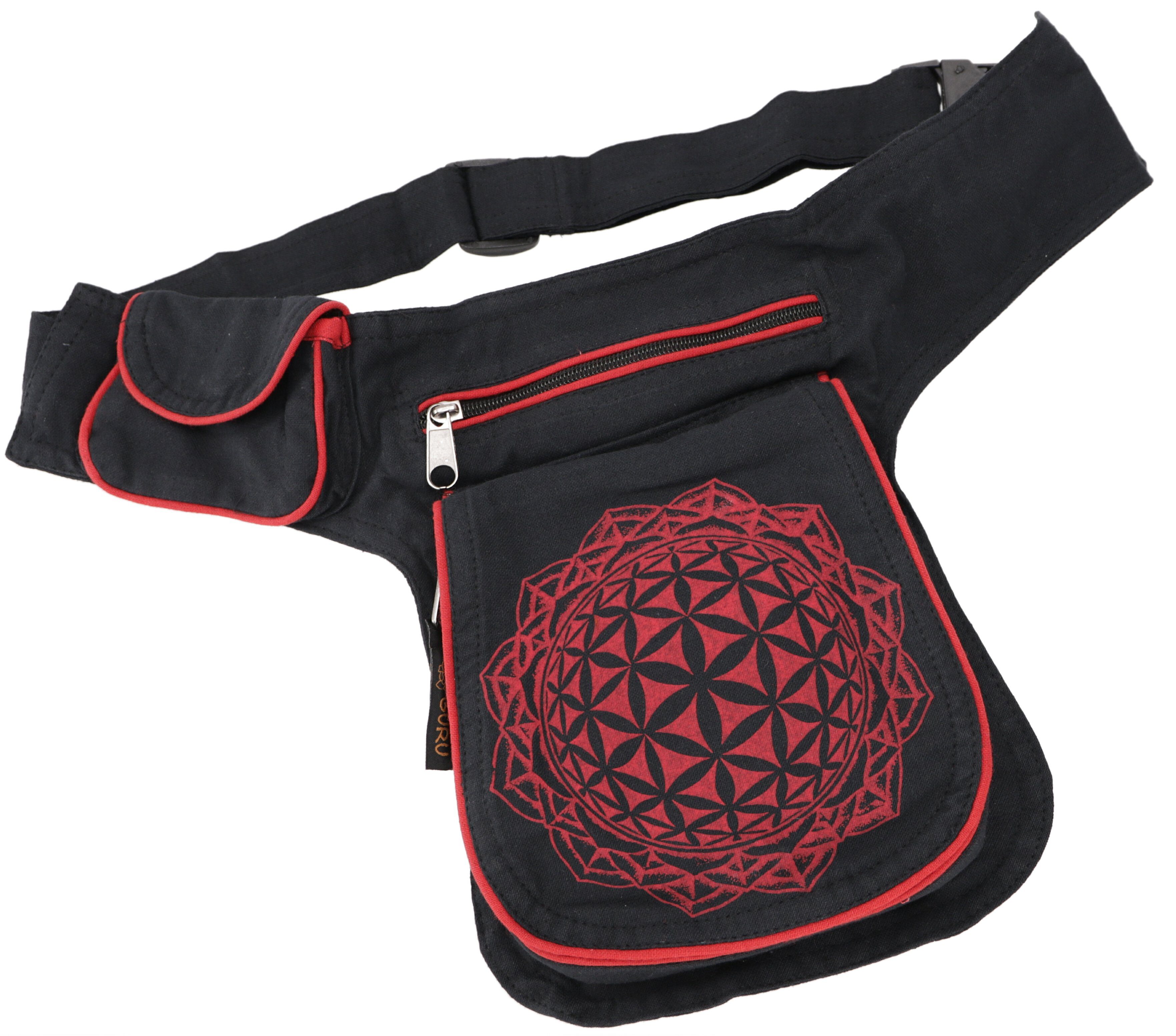 Guru-Shop Gürteltasche Stoff Sidebag & Hüfttasche günstig online kaufen