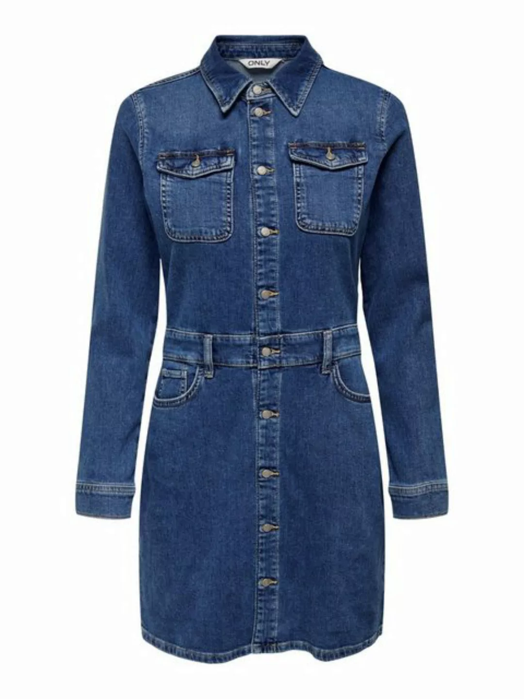 ONLY Jeanskleid ONLANNIKA LS STRETCH DNM DRESS TAI günstig online kaufen