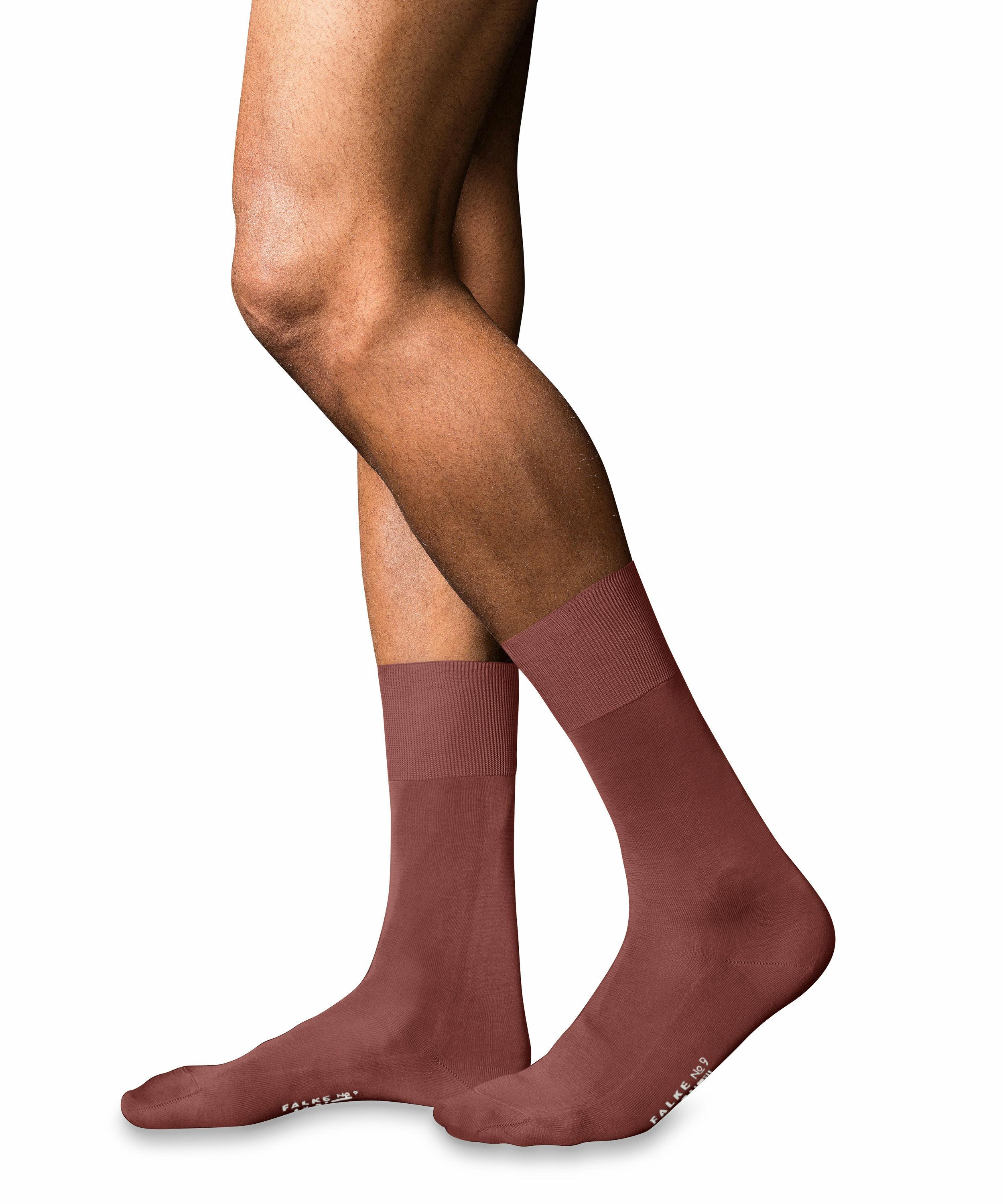 FALKE No. 9 Pure Fil d´Écosse Gentlemen Socken, Herren, 45-46, Rot, Uni, Ba günstig online kaufen