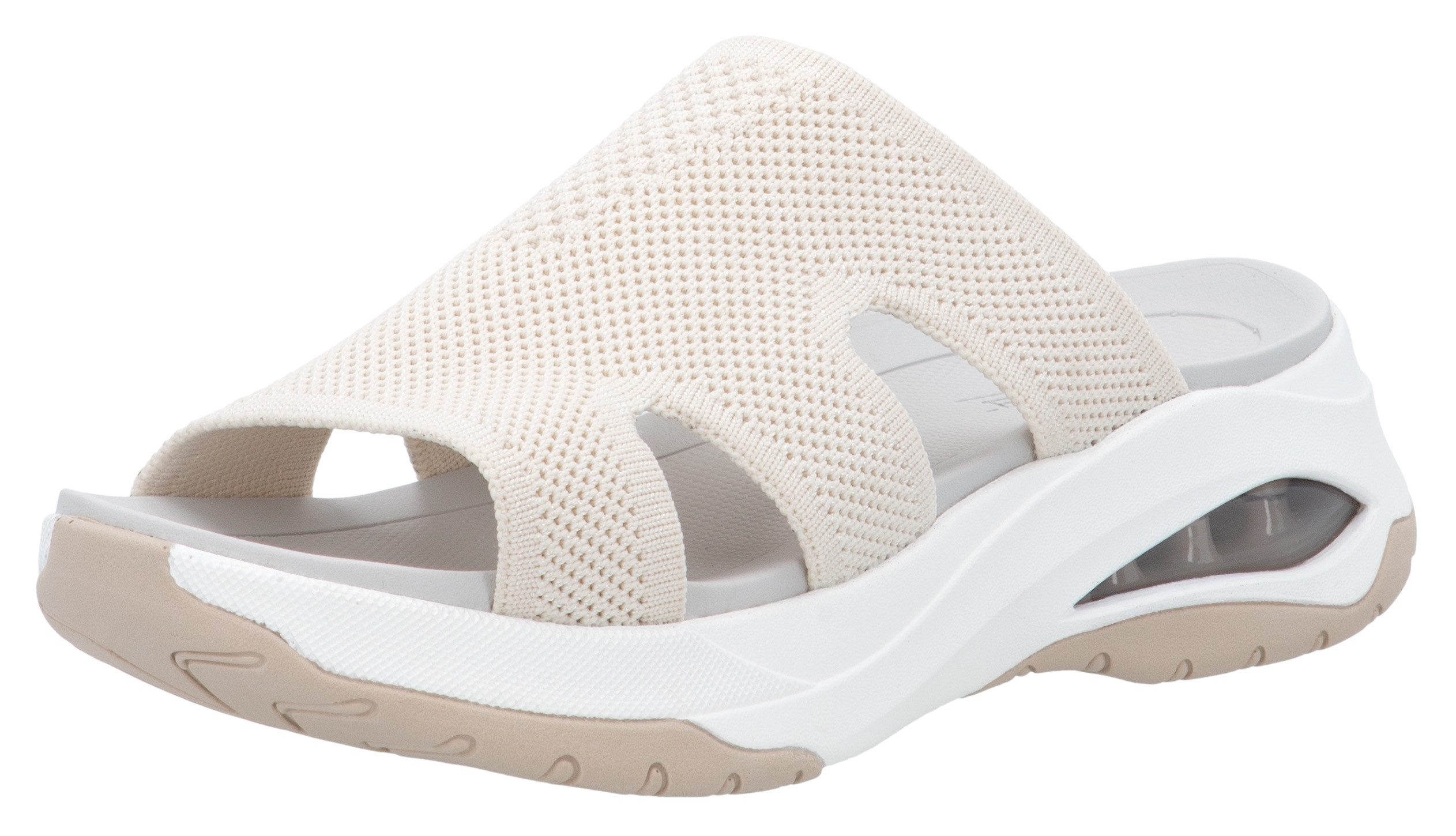 Rieker W3150 beige/weiss Damen Sandale günstig online kaufen