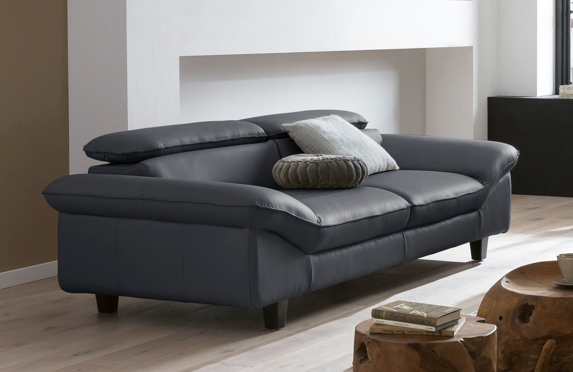 Home affaire 2-Sitzer "Pilot", Big-Sofa mit Kopfteilverstellung günstig online kaufen
