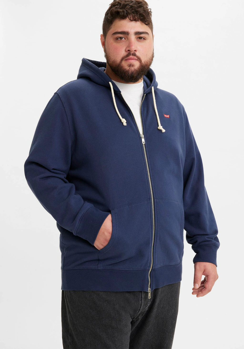 Levis Plus Kapuzensweatshirt, mit dezentem Levis Batwing Logo günstig online kaufen