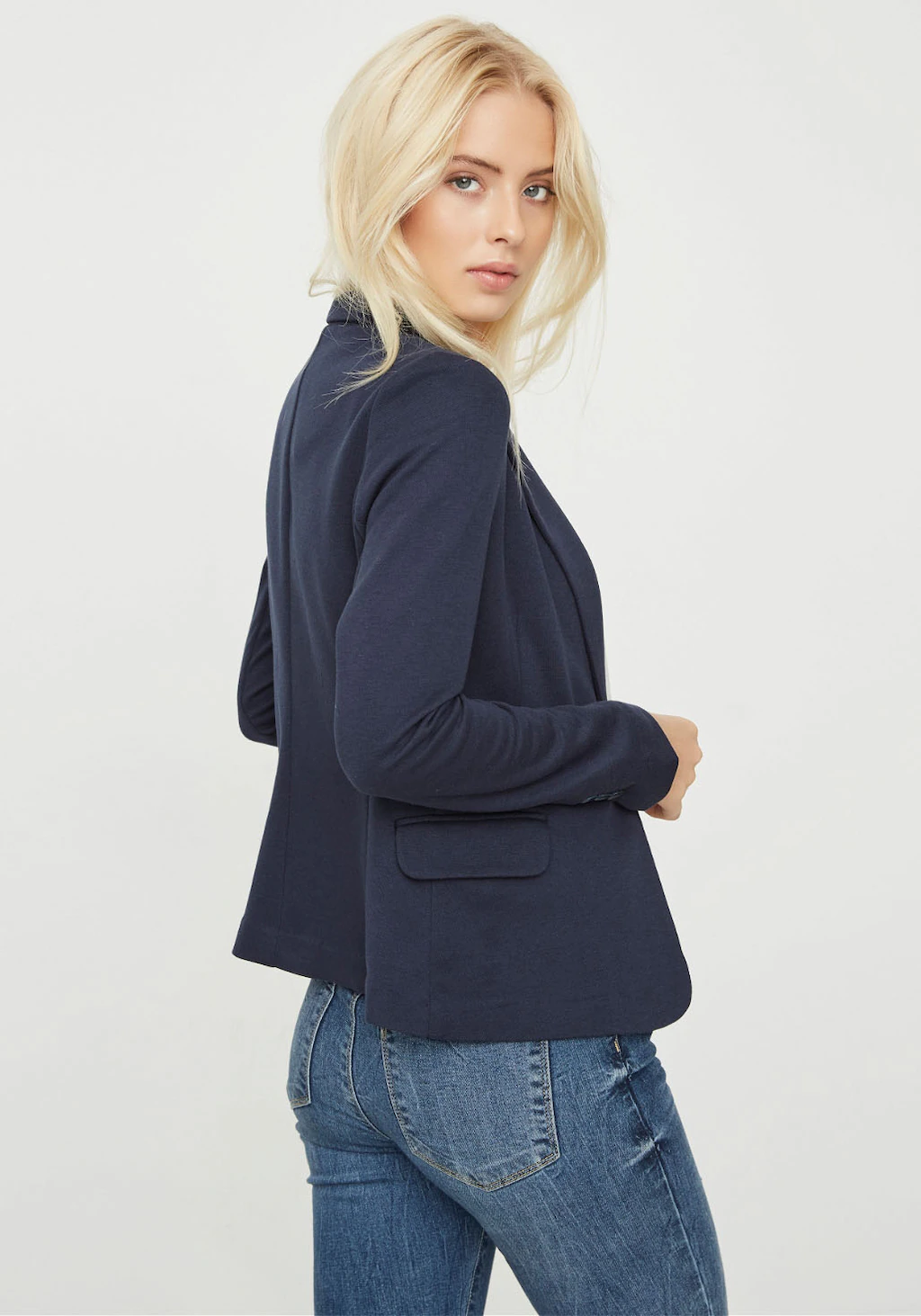 Vero Moda Jerseyblazer VMJULIANE LS BLAZER DNM EXP günstig online kaufen