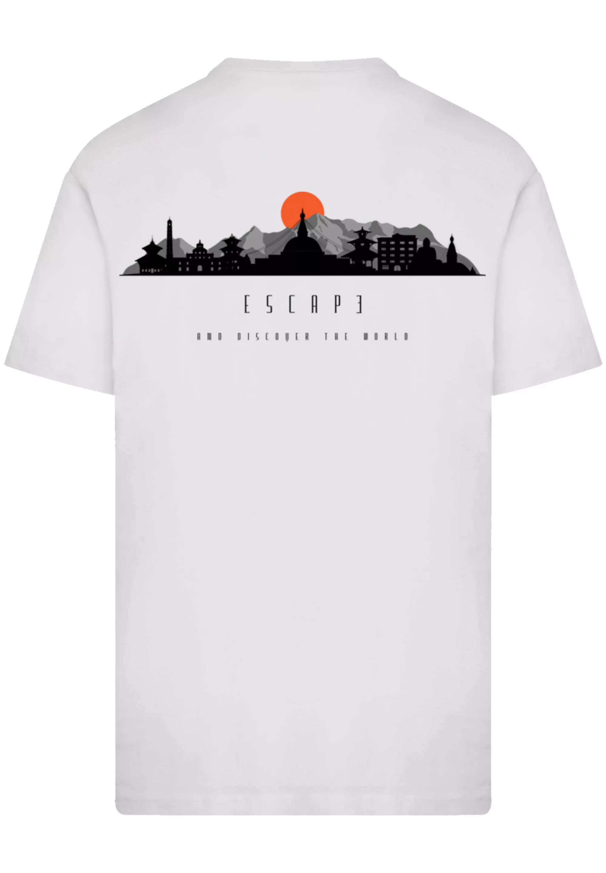 F4NT4STIC T-Shirt "Escape Discover the World Asian Town", Premium Qualität, günstig online kaufen