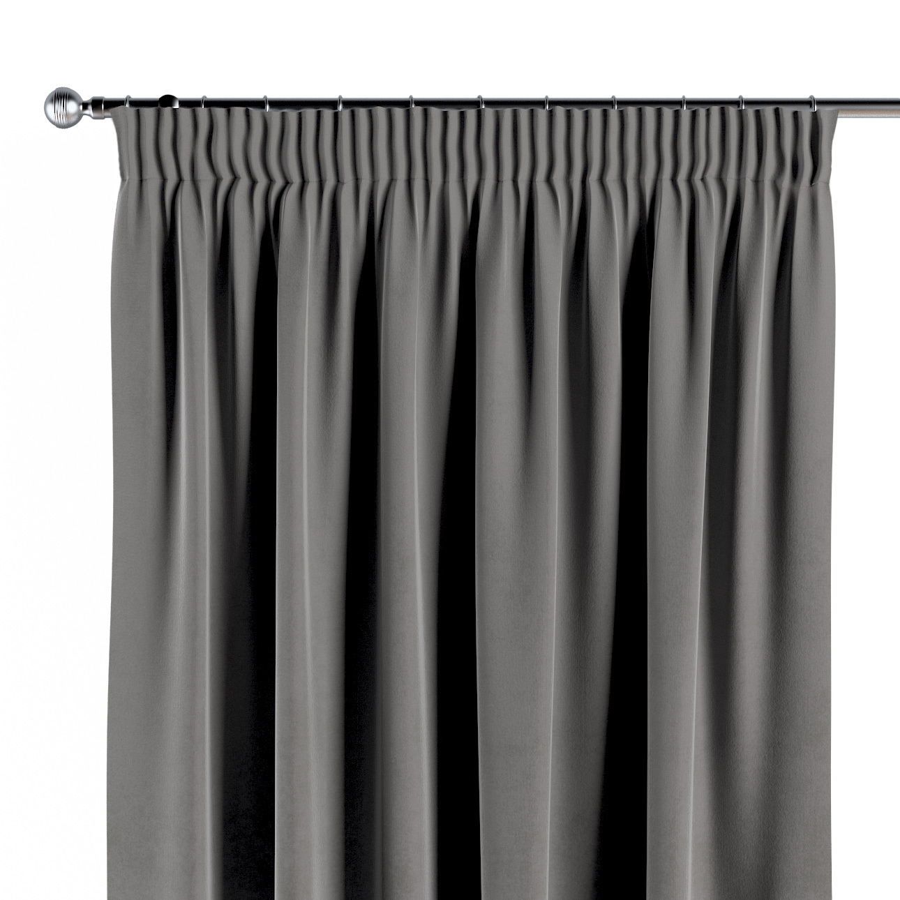 Vorhang mit Kräuselband, beige-grau, Crema (179-10) günstig online kaufen