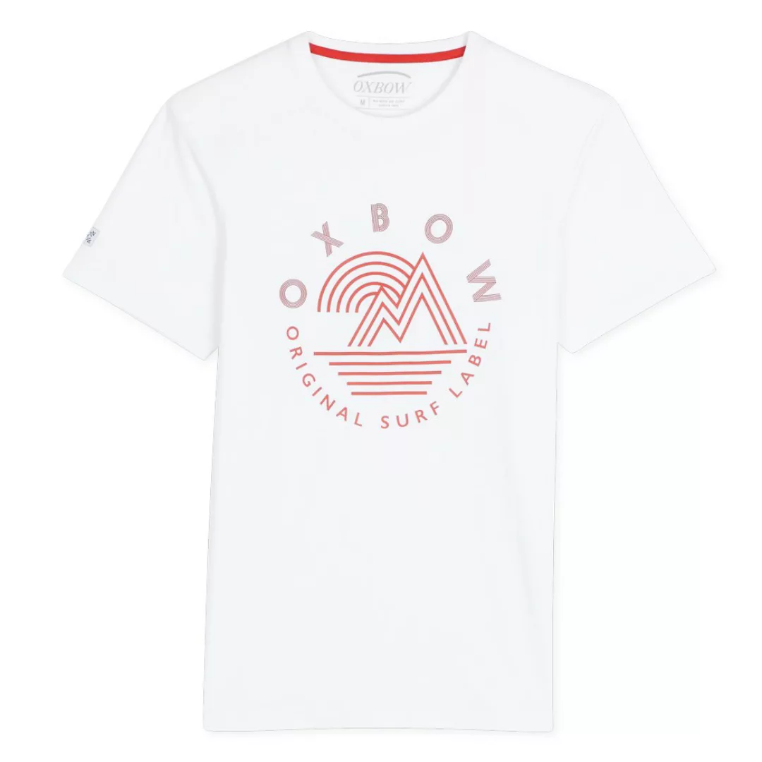 Oxbow N2 Tomsk Grafik-kurzarm-t-shirt 2XL White günstig online kaufen
