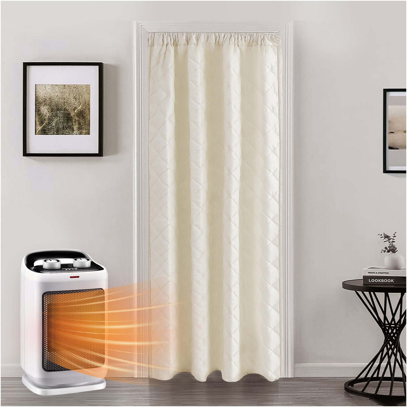 Jibenhome Vorhang Winter Wärme Thermovorhang Dicke günstig online kaufen