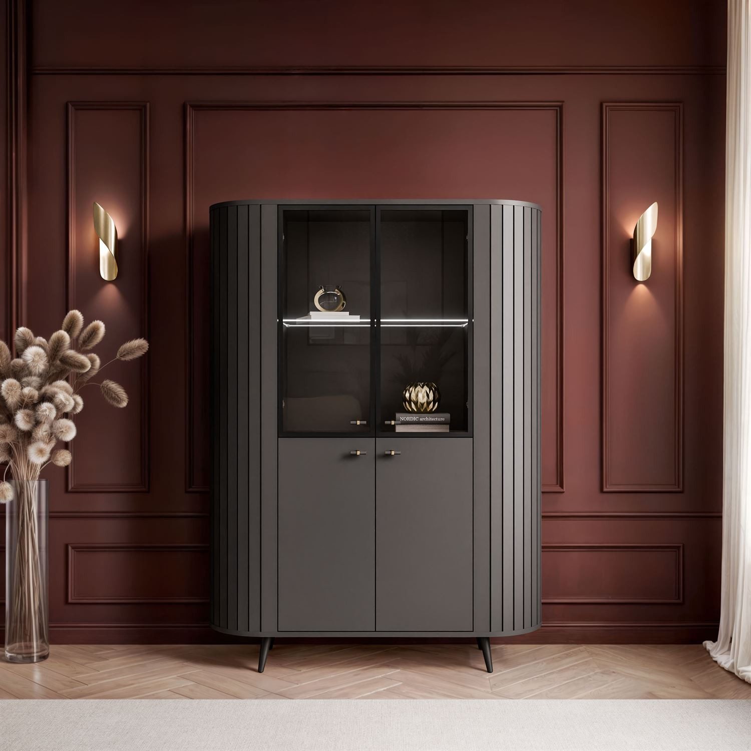 Lookway Standvitrine ELODIE II Vitrine mit günstig online kaufen
