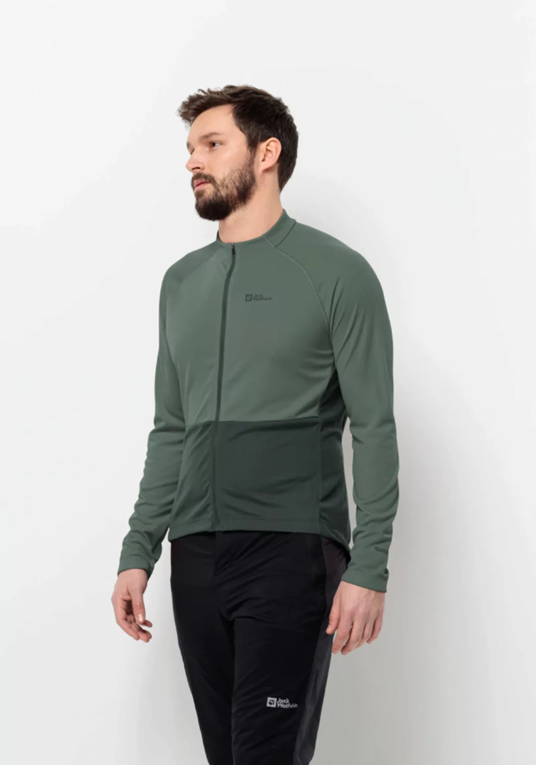 Jack Wolfskin Fahrradjacke "MOROBBIA FZ L/S M" günstig online kaufen