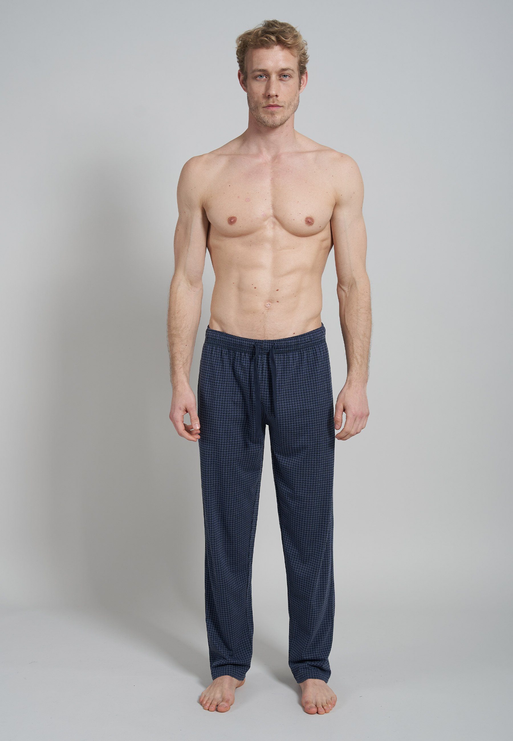 CECEBA Schlafhose CECEBA Herren Lange-Hose blau günstig online kaufen