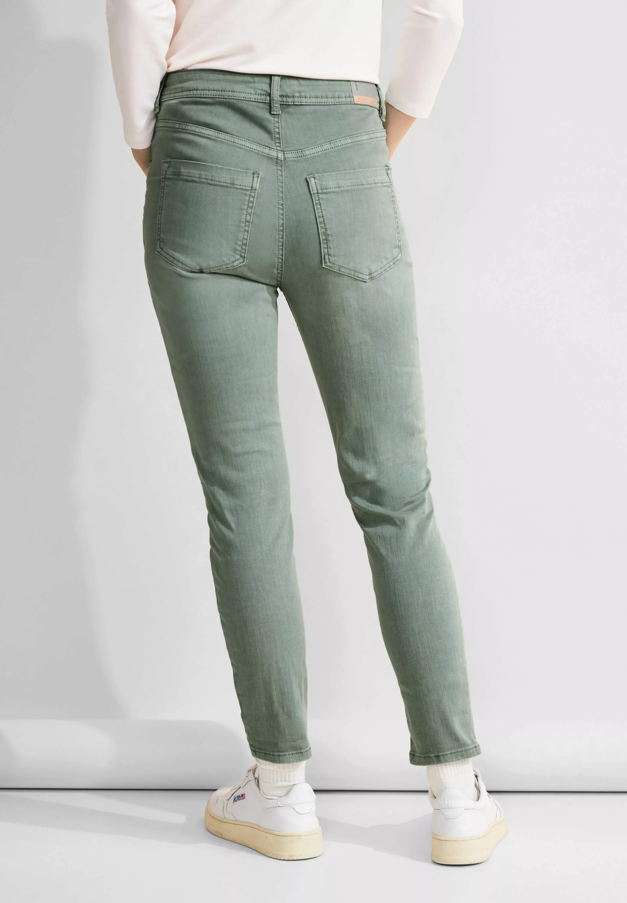 STREET ONE Slim-fit-Jeans, High Waist günstig online kaufen