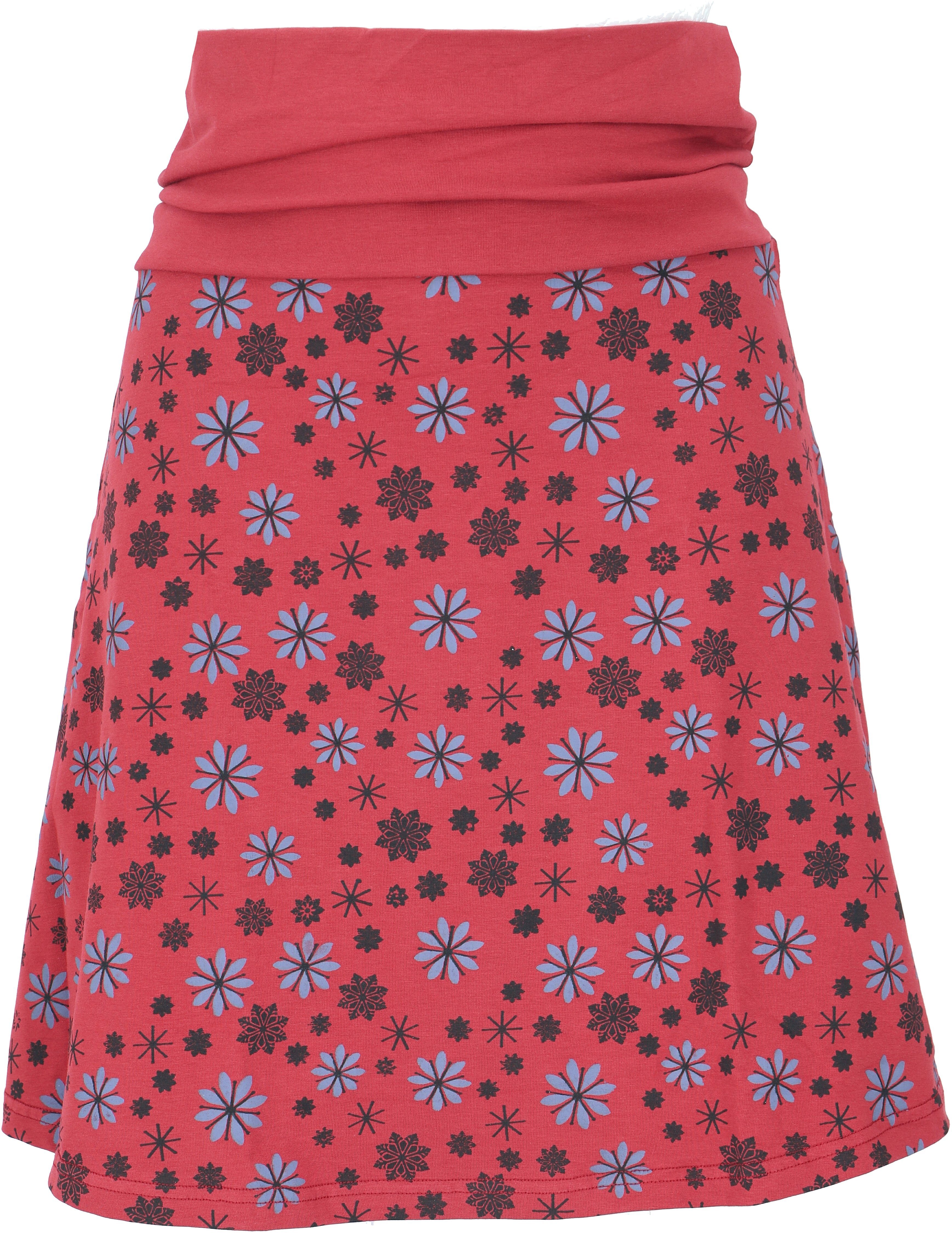 Guru-Shop Minirock Minirock aus Bio-Baumwolle, Boho günstig online kaufen