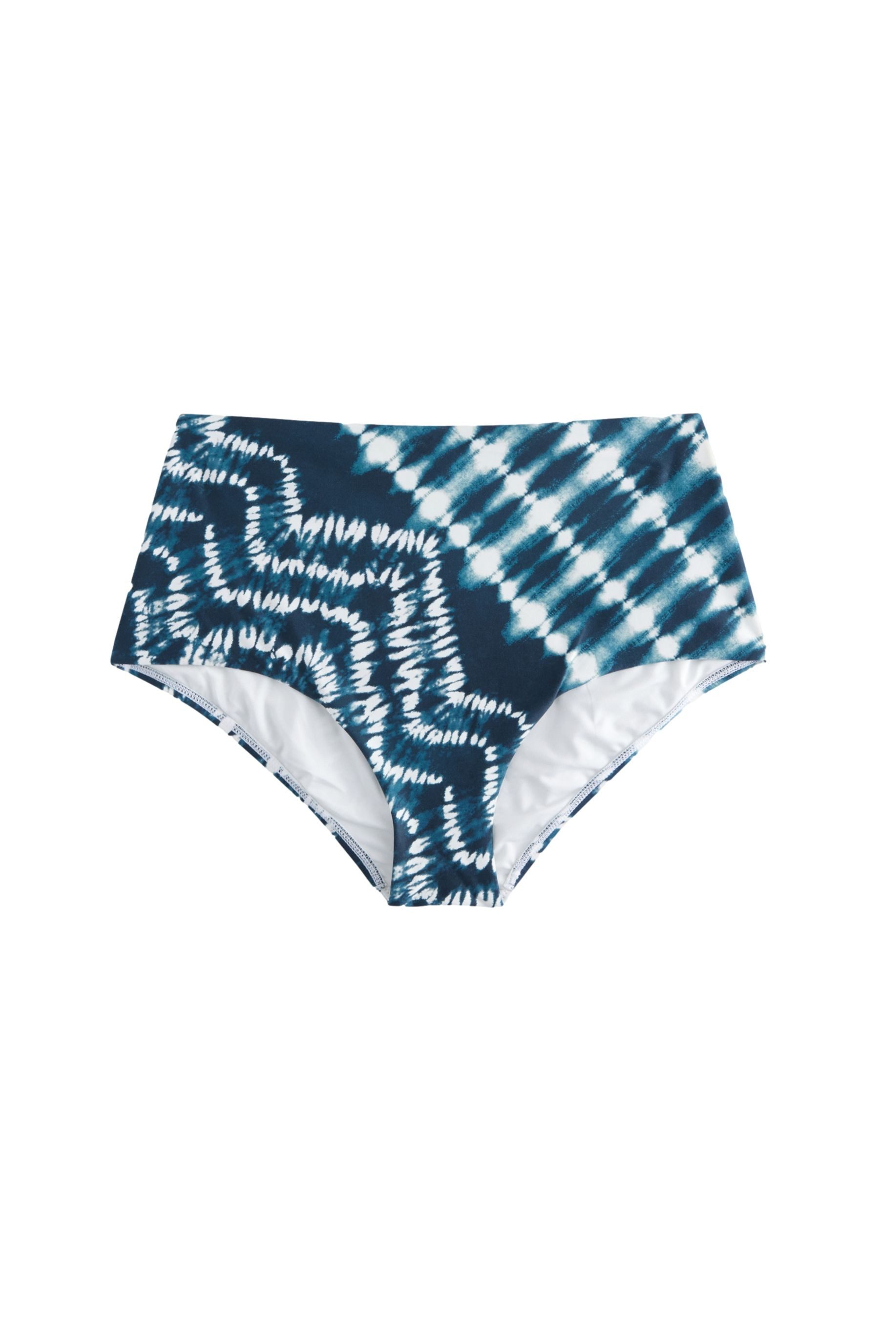 Next Bikini-Hose Hochbund-Bikinihose mit Print (1-St) günstig online kaufen