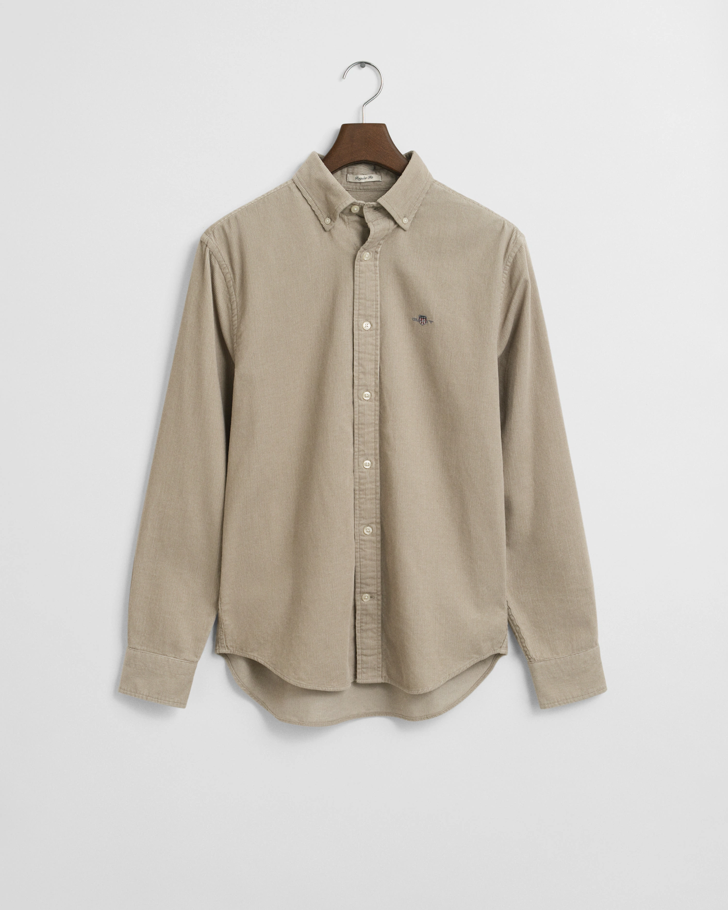 Gant Langarmhemd, regular fit, aus Cord, Button-down-Kragen günstig online kaufen