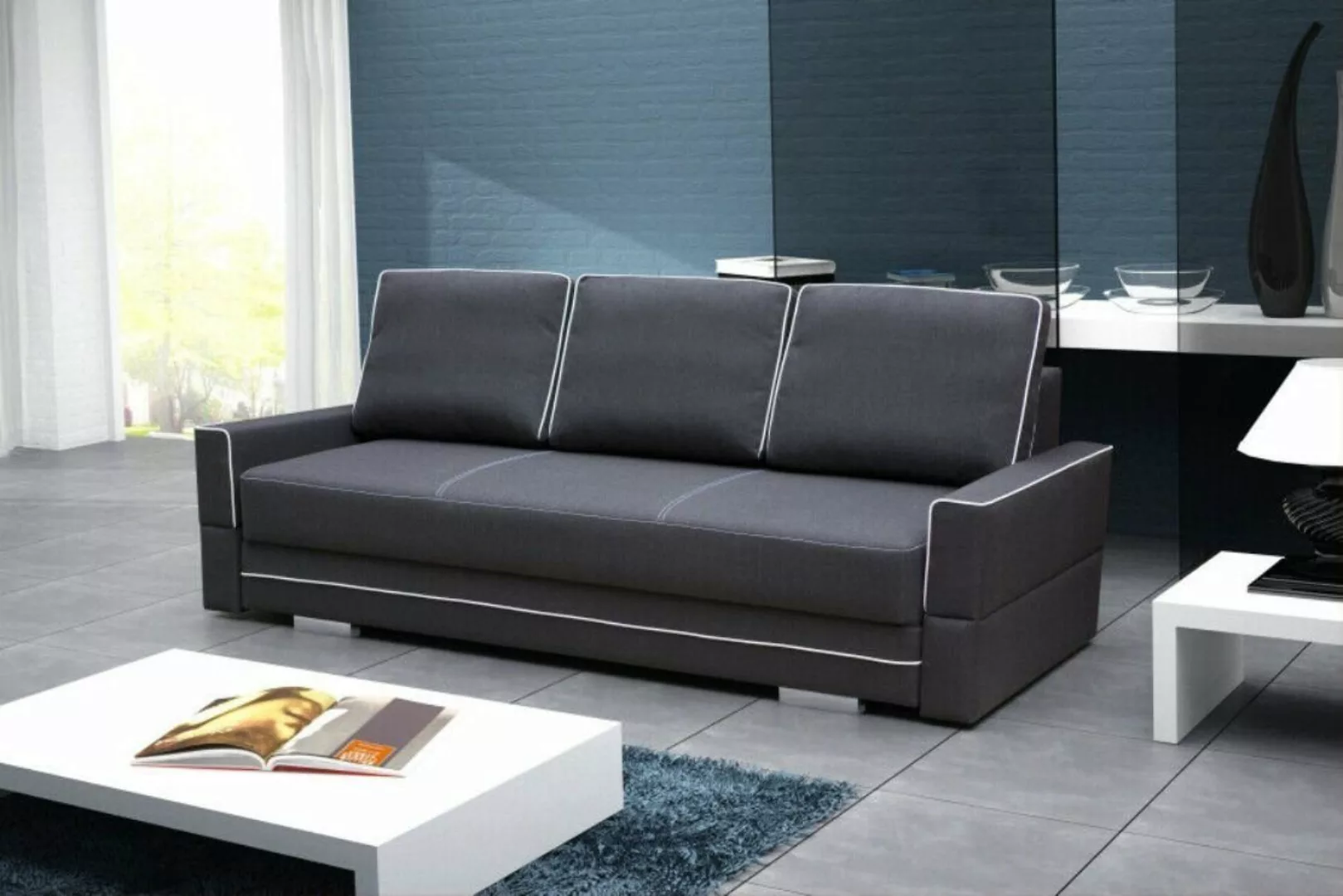 JVmoebel Sofa, Mit Bettfunktion günstig online kaufen