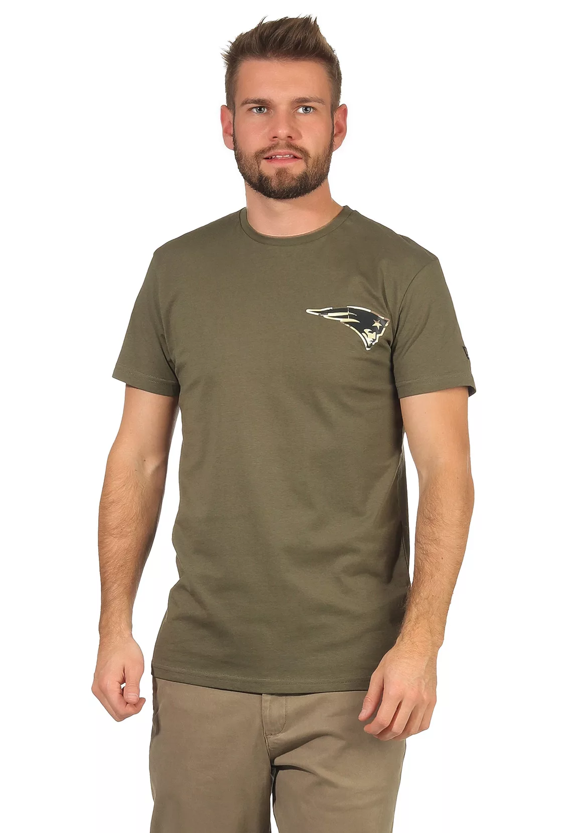New Era NFL Digi Camo SS T-Shirt Herren NEW ENGLAND PATRIOTS Khaki günstig online kaufen