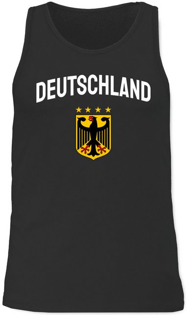 Shirtracer Tanktop Deutschland Wappen mit Bundesadler, Germany, Deutschland günstig online kaufen