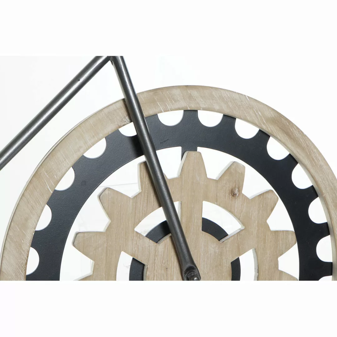 Wanduhr Dkd Home Decor Schwarz Fahrrad Metall Holz Mdf (108 X 6.4 X 63.5 Cm günstig online kaufen