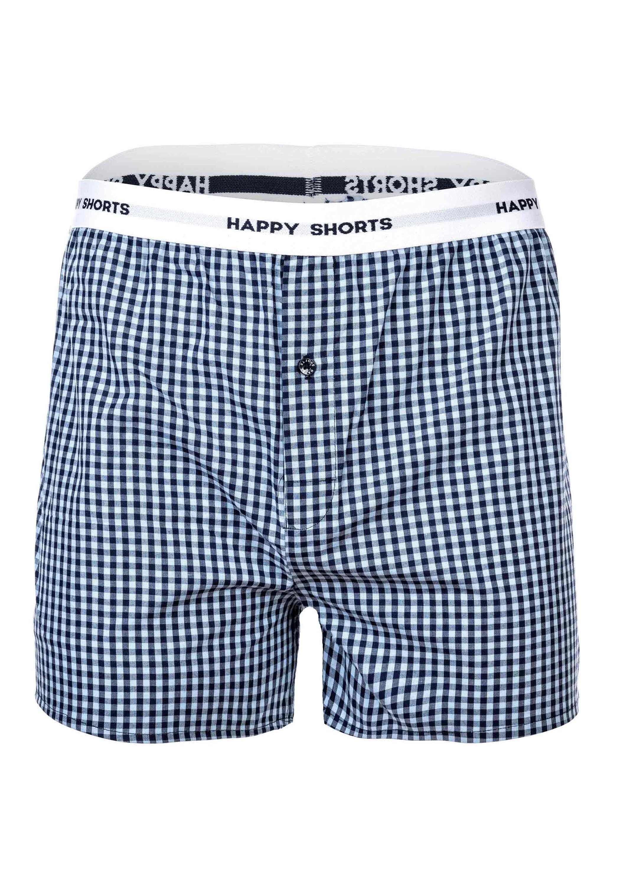 HAPPY SHORTS Boxershorts "Web-Boxershorts 3er Pack" günstig online kaufen