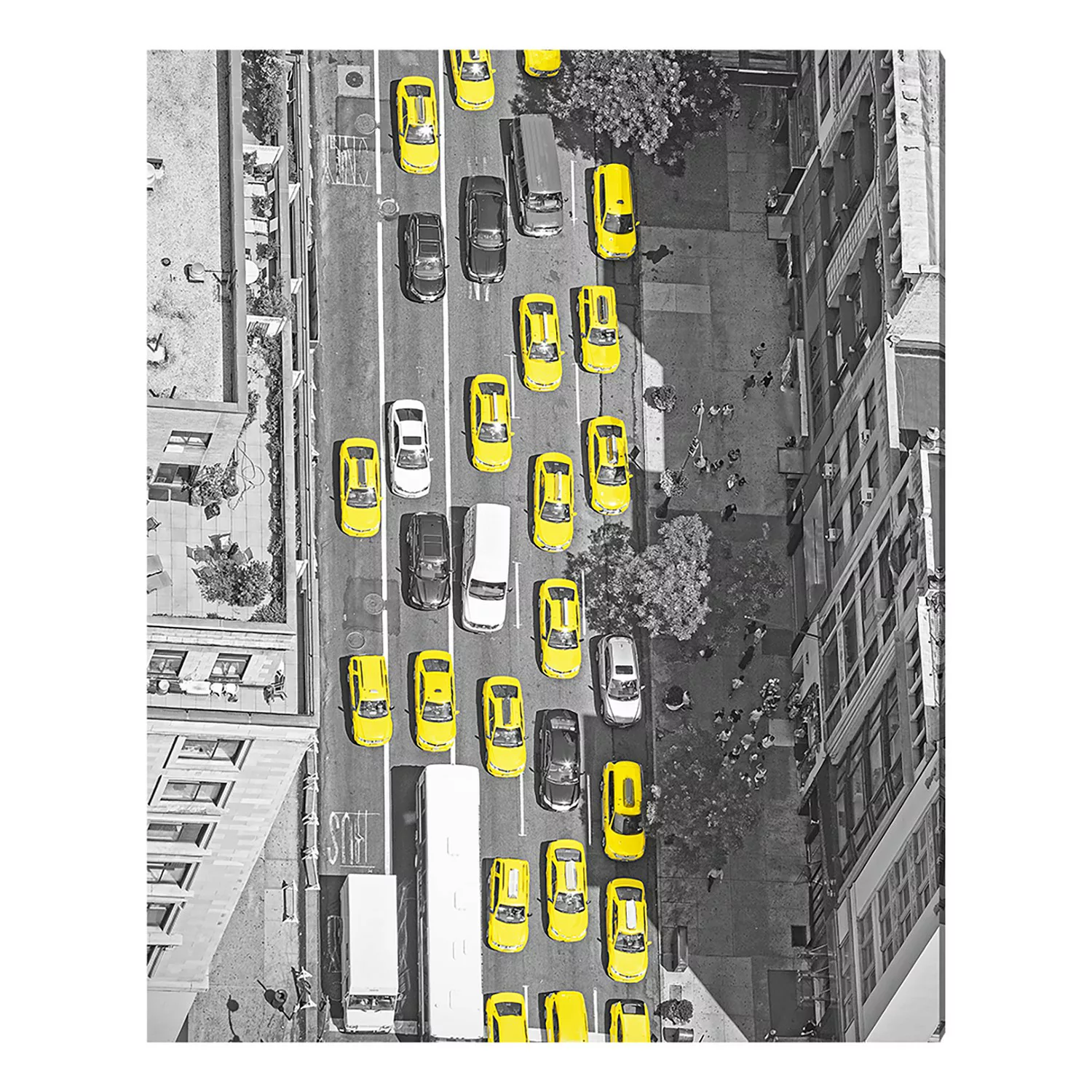 home24 Bild New York taxis from above günstig online kaufen