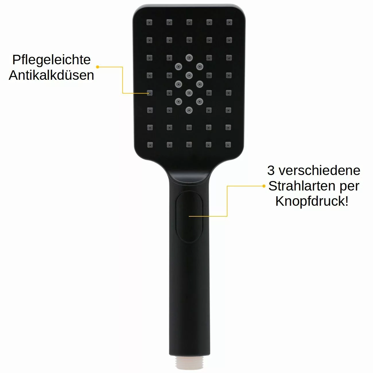 Daloual Handbrause Duschkopf mit Schlauch 150 günstig online kaufen