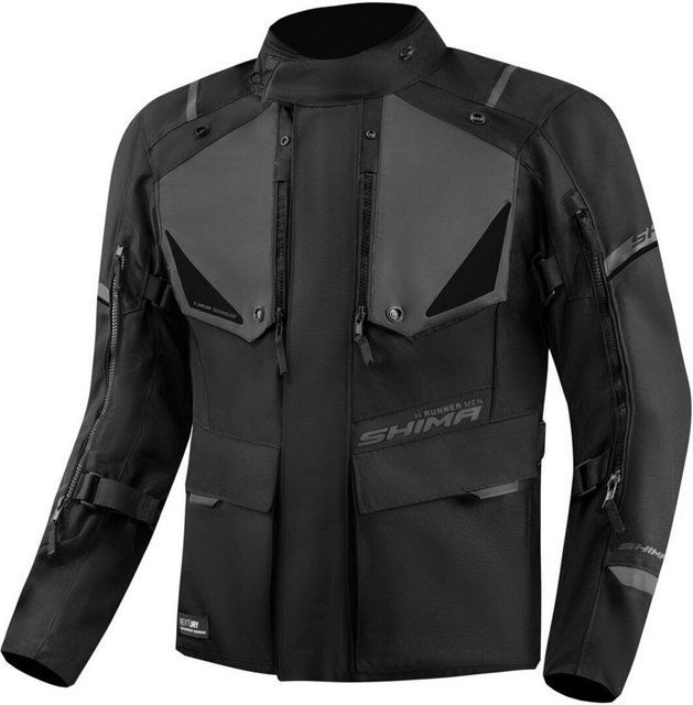 SHIMA Motorradjacke Runner wasserdichte Motorrad Textiljacke günstig online kaufen