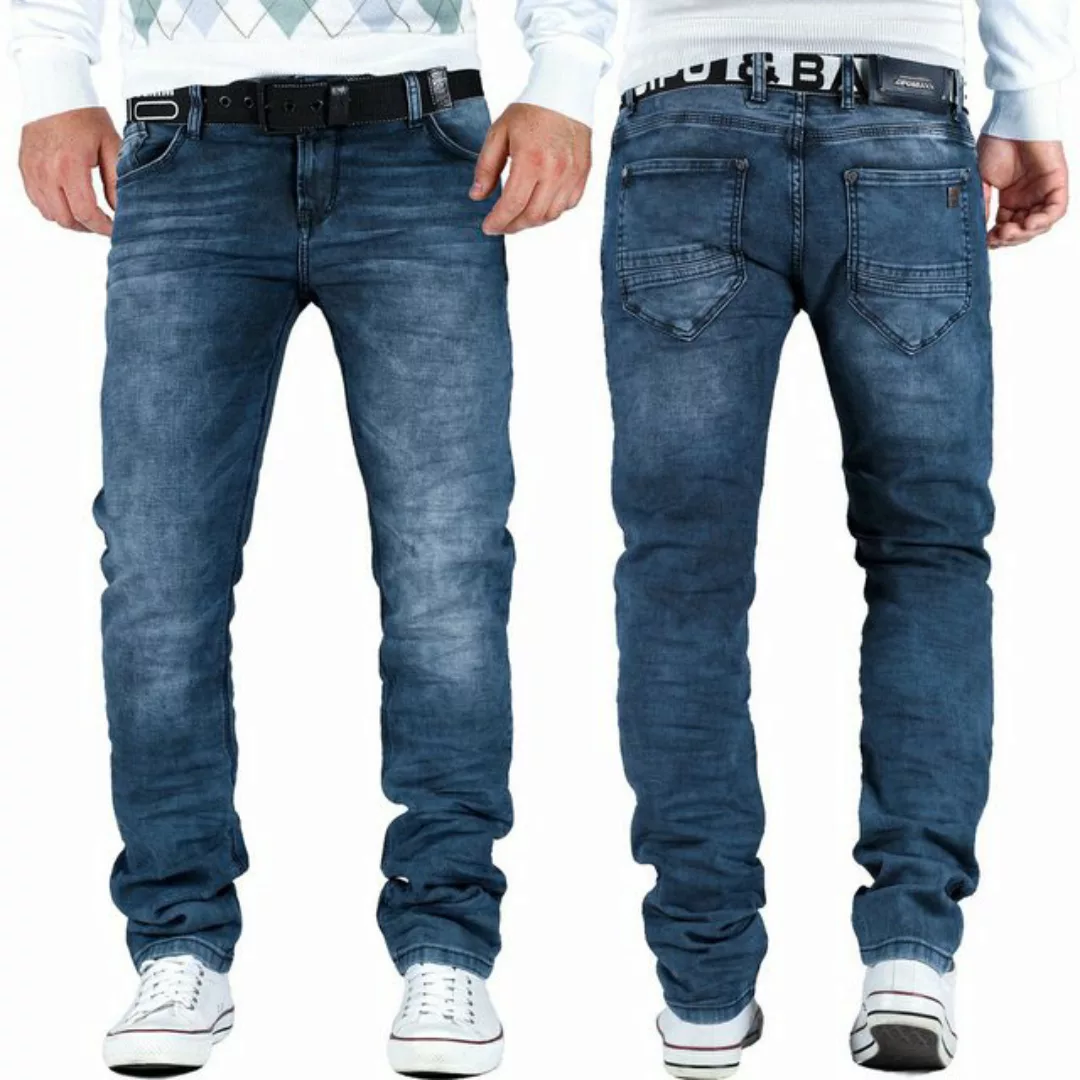 Cipo & Baxx 5-Pocket-Jeans Hose BA-CD374 indigo W28/L32 (1-tlg) 5-Pocket-St günstig online kaufen