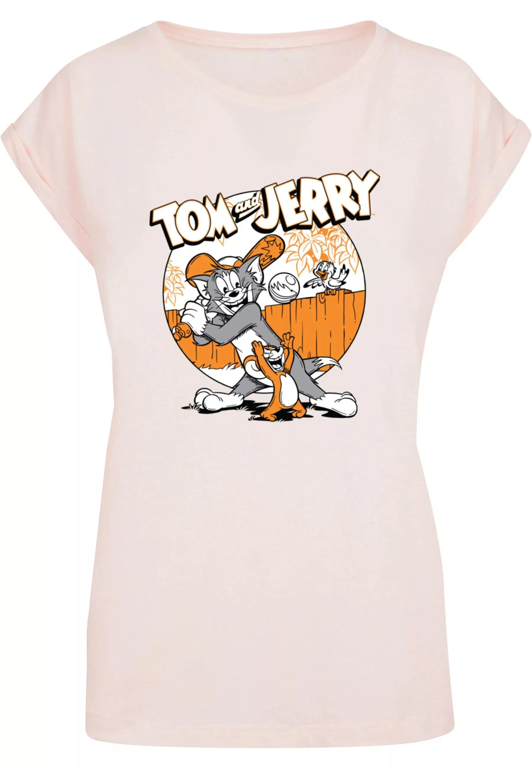 ABSOLUTE CULT T-Shirt "ABSOLUTE CULT Damen Ladies Tom and Jerry - Baseball günstig online kaufen