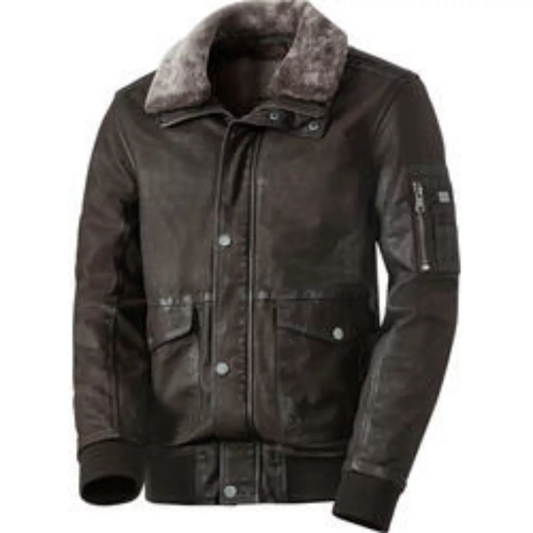 Ross&Cole Herren Piloten Lederjacke günstig online kaufen