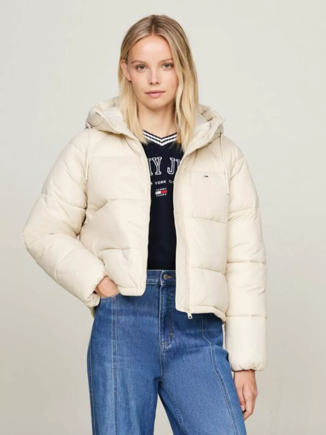 Tommy Jeans Steppjacke TJW ASPEN PUFFER EXT mit Logostickerei günstig online kaufen