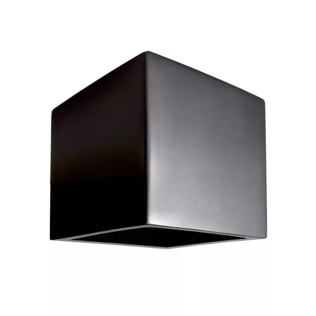 Wandleuchte Cube in Schwarz G9 günstig online kaufen