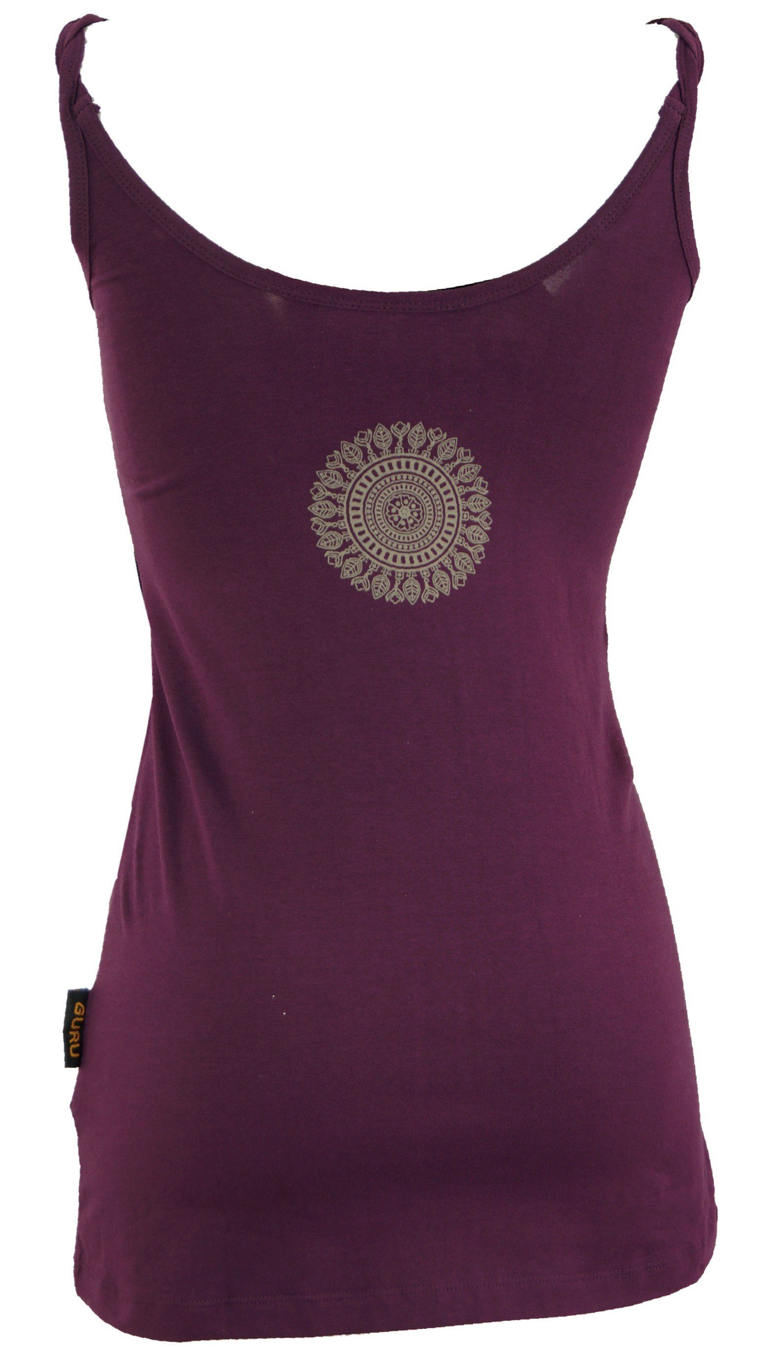 Guru-Shop T-Shirt Yoga-Top aus Bio-Baumwolle OM günstig online kaufen