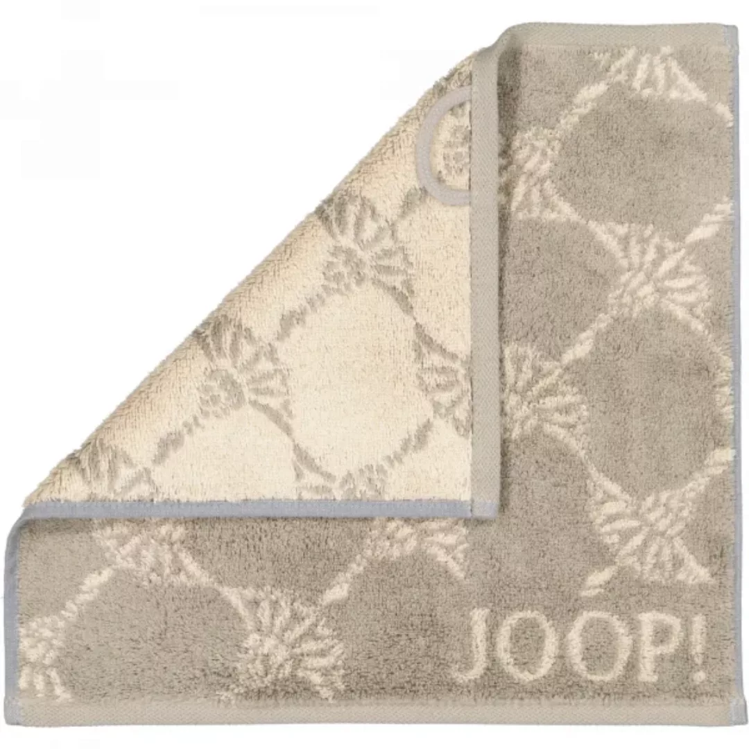 JOOP! Cornflower 1611 - Farbe: Graphit - 70 - Seiflappen 30x30 cm günstig online kaufen