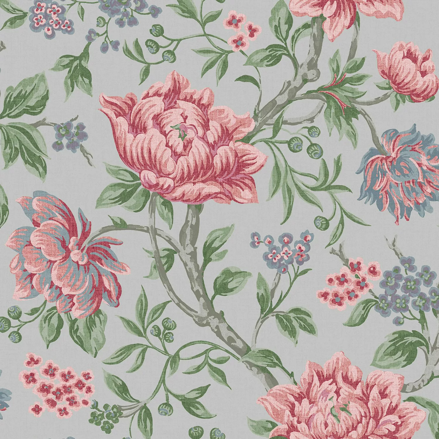 Laura Ashley Vliestapete Tapestry Floral Dark Seaspray 10,05 x 0,52 m günstig online kaufen