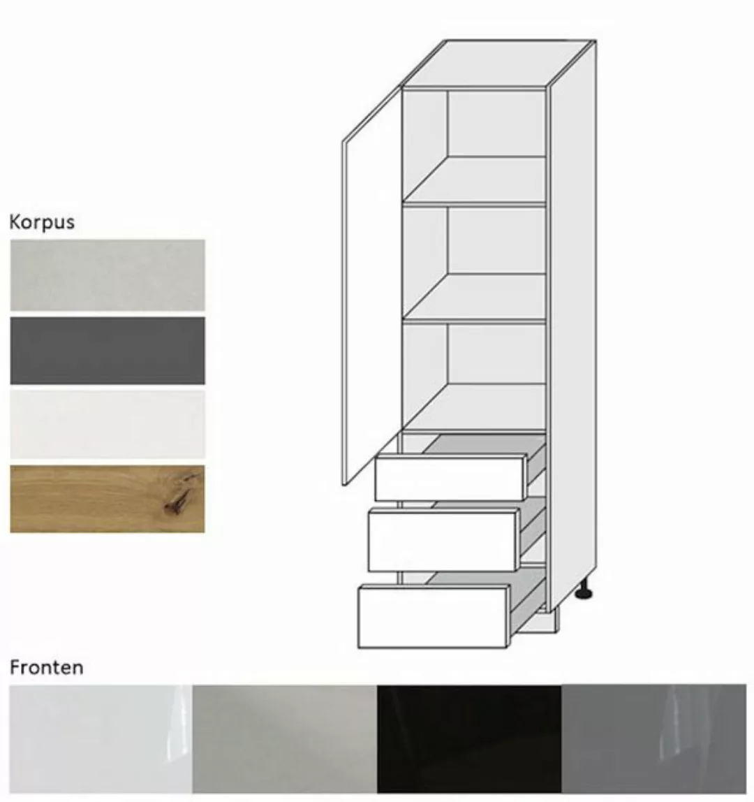 Feldmann-Wohnen Auszugsunterschrank Essen (Essen, 1-St., Schubladenuntersch günstig online kaufen