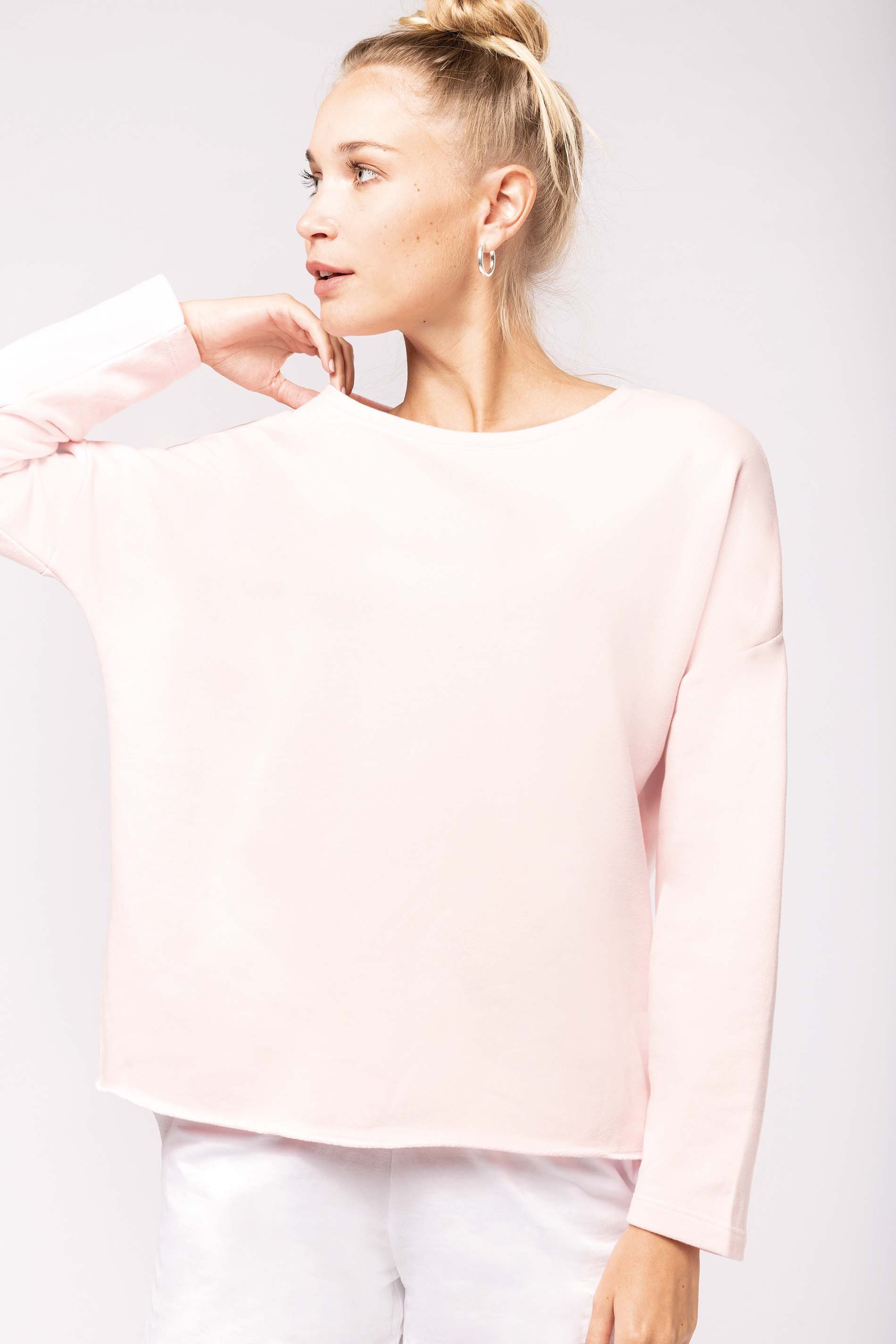 Kariban Hoodie Damen-Sweatshirt "Loose fit" günstig online kaufen