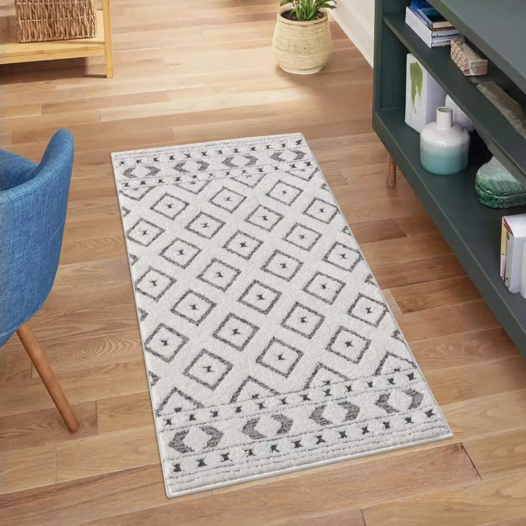 Carpet City Teppich »LOUNGE 9999«, rechteckig, 15 mm Höhe, Kurzflor-Teppich günstig online kaufen