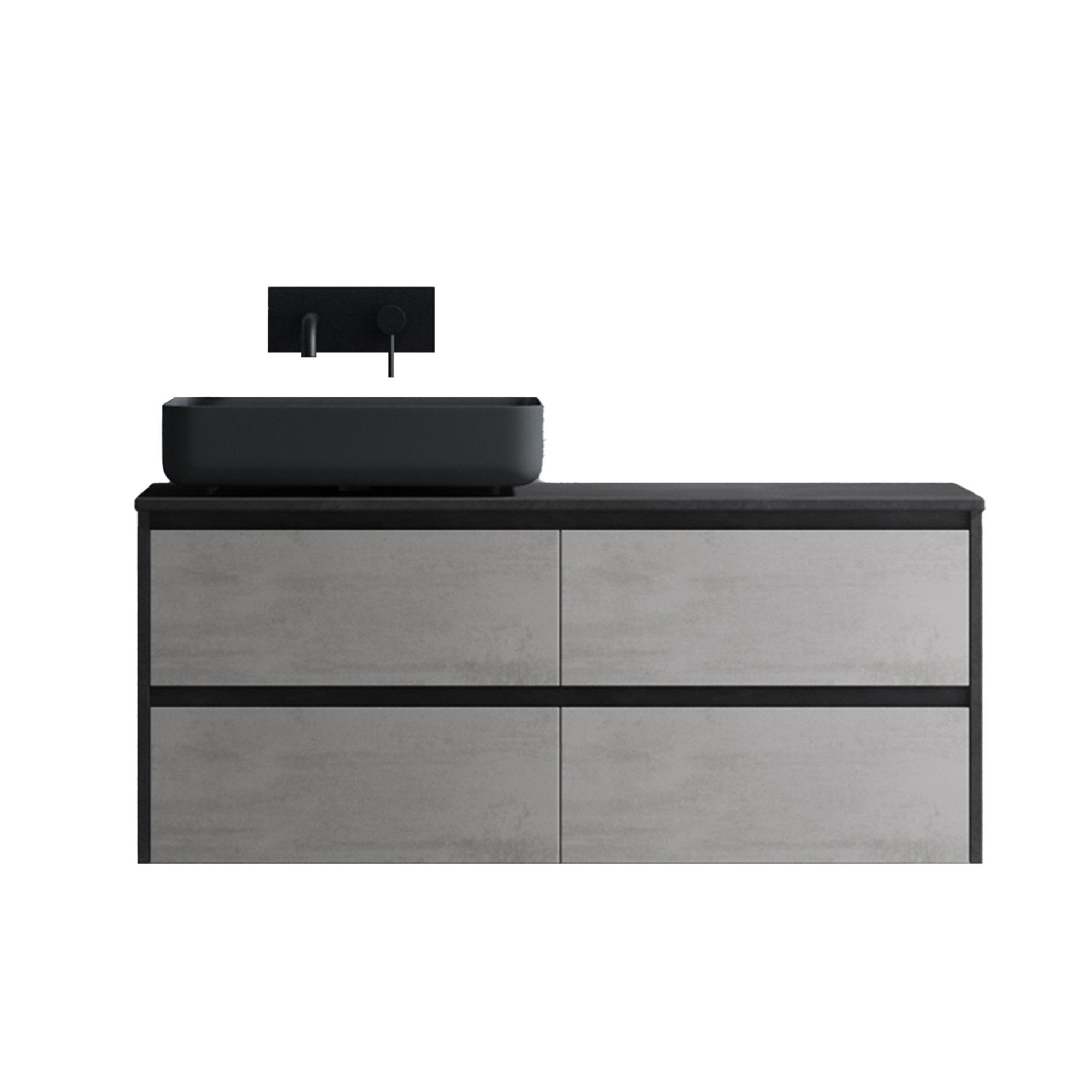 doporro Badmöbel-Set Design Waschplatz Badmöbelset Unterschrank günstig online kaufen
