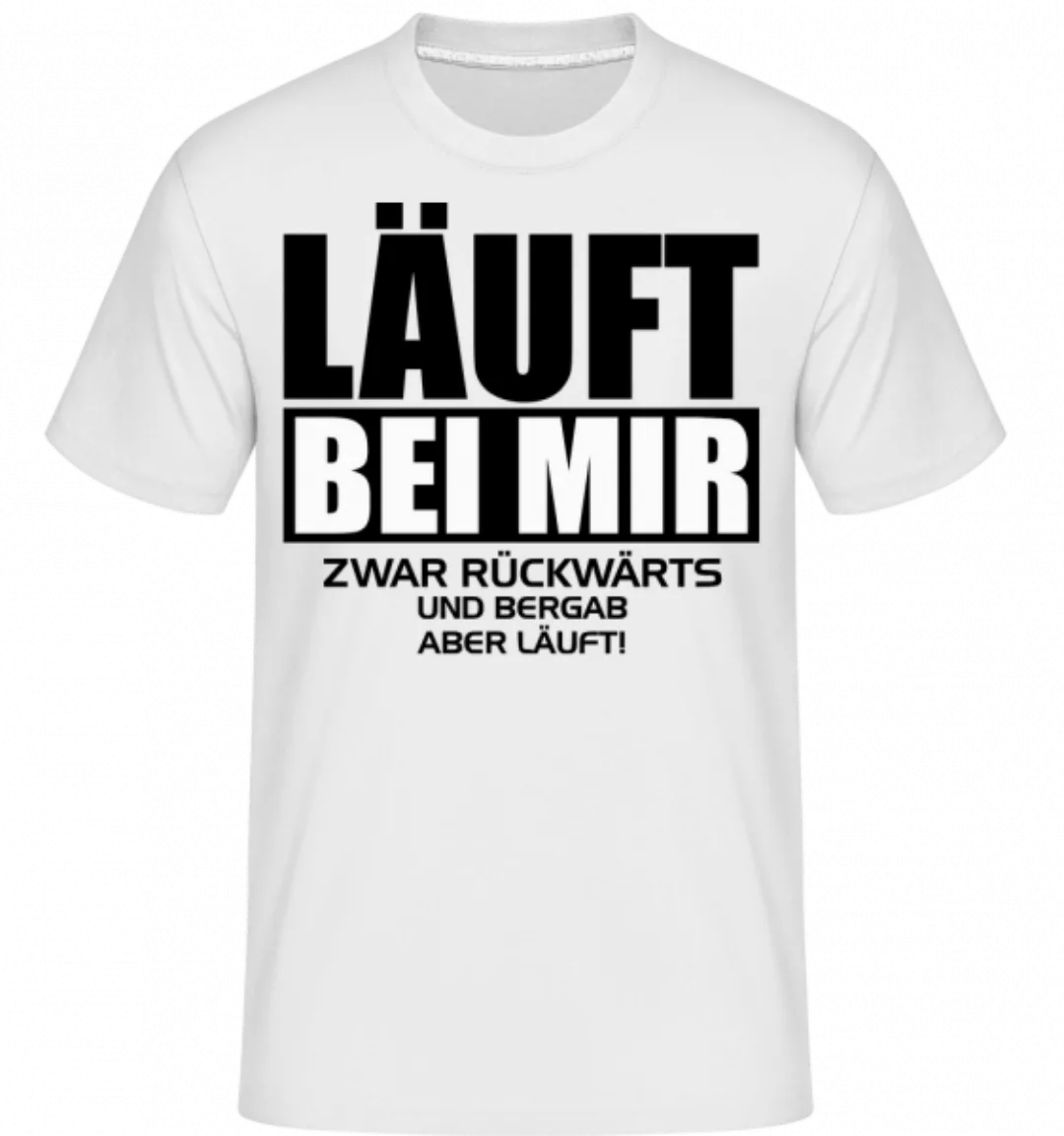 Läuft Bei Mir Rückwärts · Shirtinator Männer T-Shirt günstig online kaufen