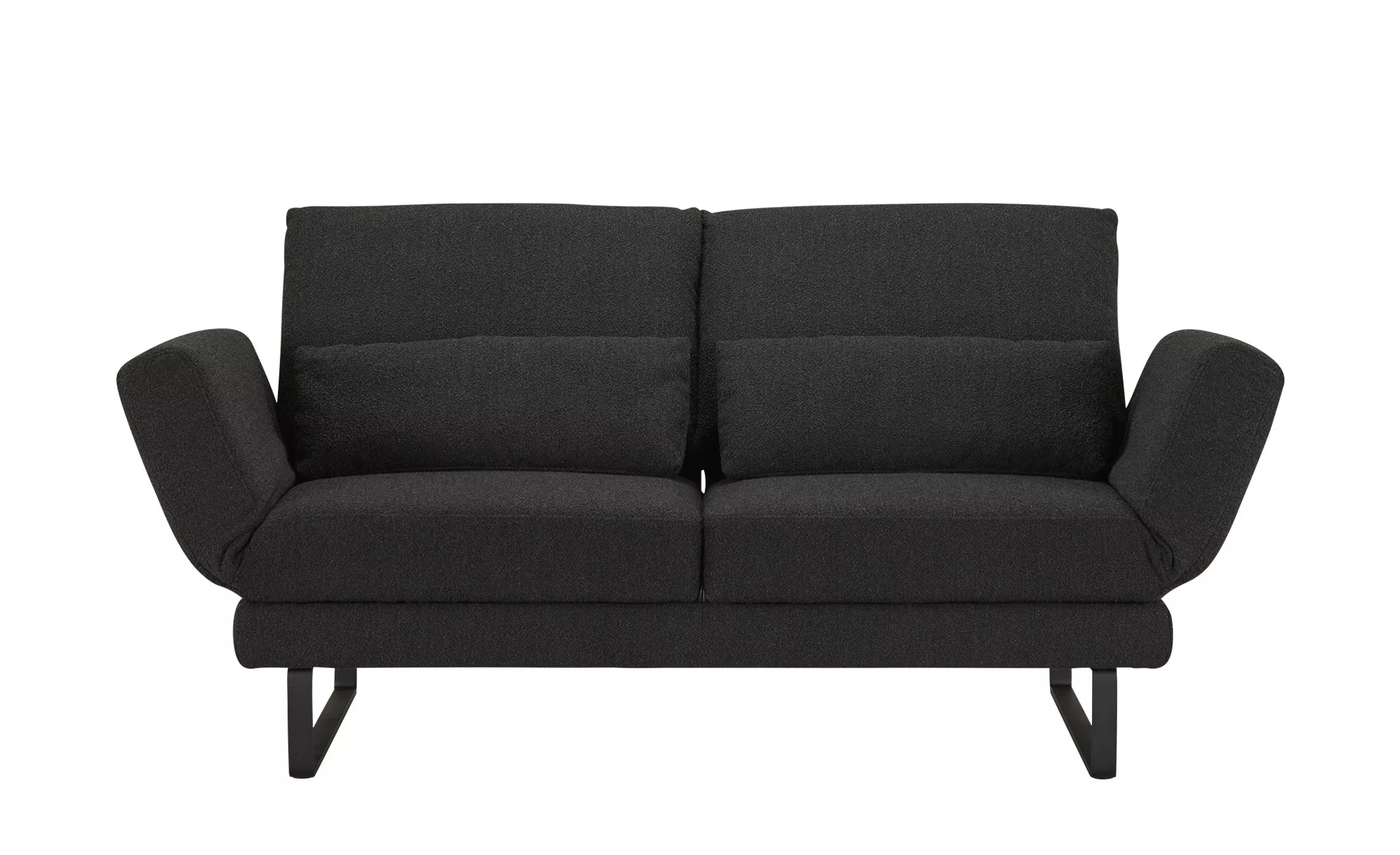 Jette Home Sofa 2-sitzig  Jette Wings ¦ schwarz ¦ Maße (cm): B: 216 H: 111 günstig online kaufen